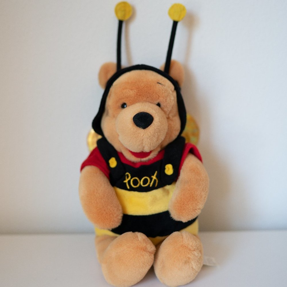 Winnie the Pooh in Bee Costume Plushie